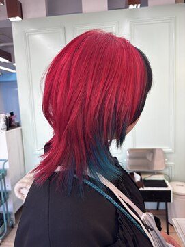 グラスペディア(graspedia) レッド×ターコイズグリーン【広島ハイトーン】