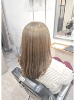 ヘアアンドメイク 心座(hair&make)&nbsp;オリーブベージュカラー