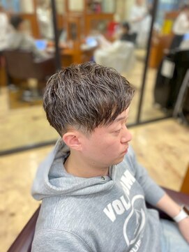 ピュア ポイント 和光店(PURE POINT) ツーブロック／ソフトツイストパーマ