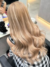 ラピス 福岡天神店(Lapis) ホワイトベージュミルクティーブラウン