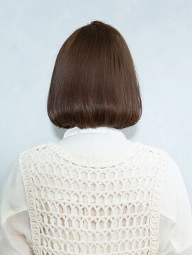 アース 溝の口店(HAIR&MAKE EARTH) ワンカールボブ[溝の口/髪質改善/縮毛矯正/白髪ぼかし]