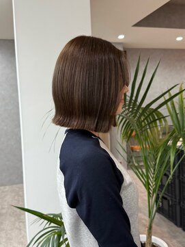 ジュール(JOULE'S) オリーブベージュ×ボブ