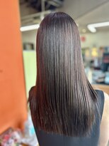 トータルヘアサロンカマダ&nbsp;髪質改善メテオカラー　パールブラウン