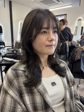 ロア 熊本(LOA) ウルフレイヤーカット 10代20代30代40代