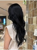 巻き髪、ロングヘア