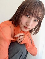 トリッカ 銀座(tricca)&nbsp;顔周りカット/切りっぱなしボブ/髪質改善