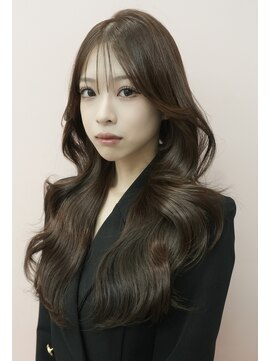 20代30代◎小顔レイヤーロングくびれヘア韓国風