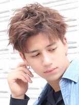 テン 心斎橋(tenn.)&nbsp;ツーブロックマッシュショートレイヤースパイキーショートヘア