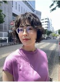 パーマボブ