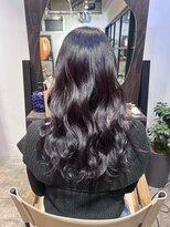 ノーム(norm)&nbsp;ラベンダーカラー/暗めカラー/暗髪/美髪/似合わせカット/ロング