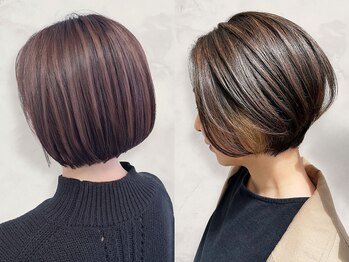 ケーズヘアー 津田沼ショア店(K's Hair)の写真/毎月のメンテナンスが必要な白髪染めも様々な提案とスタイルでお悩み解決♪