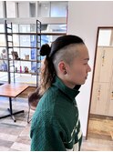 マンバン　メンズロングパーマ