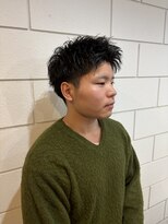 アルゴ 茅ヶ崎(ARUGO)&nbsp;スパイキーショート/メンズカット/波巻きツイストスパイラル