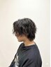 【メンズ】メンズカット+パーマ+ワンカラー