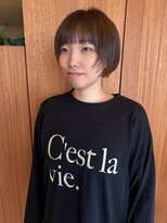 トップヘアー アヴェニュー 刈谷(TOPHAIR Avenue)&nbsp;丸みショートボブスタイル