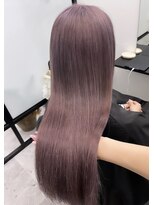 ジゼル 栄 矢場町(Giselle)&nbsp;YAGI   2ブリーチで作る　ラベンダーグレー