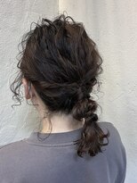 ヘアーメイク アフィーノ(hair make affino)&nbsp;編みおろしヘア