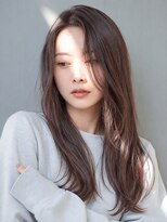 シエル 大名店(CIEL)&nbsp;大人ナチュラル｜艶感ブラウン×ロングレイヤー