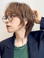 グリーンミドル(GREEN middle)&nbsp;ウルフレイヤー/ウルフパーマ/ニュアンスパーマ/顔周りレイヤー