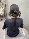 【Bormee】結婚式ヘアセット/タイトアレンジ/カチモリ
