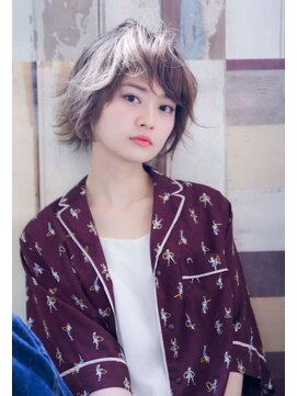 シエナ 渋谷(Siena) Siena カジュアル外ハネxアイスライトグレージュ