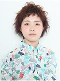 ショートバングウルフ