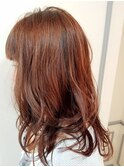 冬に可愛いヌーディーピンク
