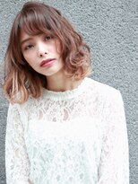 ゆるふわエアリーウェーブボブ