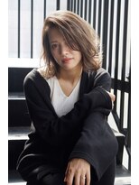 トルネード(TORNADO)&nbsp;レイヤーボブチョコレートハイライト