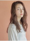 くせ毛風やわらかほつれウェーブ