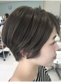 【AMAZING HAIR 美沢店/五十嵐】アッシュ×ハンサムショート