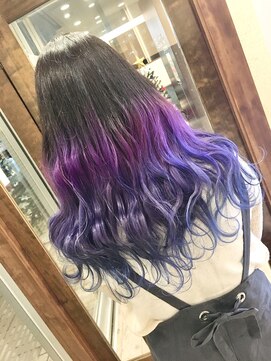 ヘア ライフ セリス(hair life Celis) オーロラカラー