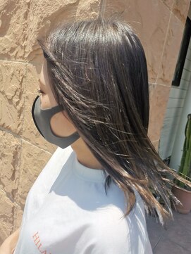 テラス ヘアアンドボタニカル(terrace) 軽やかアッシュグレー/30代40代/姪浜