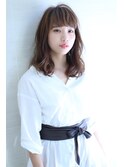 小顔ボブ抜け感オリーブアッシュフェザーバングボブルフグラボブ