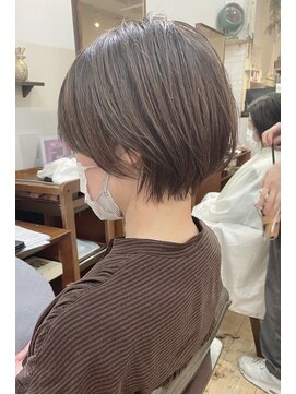 ギフト ヘアー サロン(gift hair salon) 艶感丸みショート☆