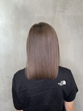 アンダーバーホワイトモデ 河内長野(_WHITE mode) ◎プラチナベージュブリーチオンカラー10代20代ハイトーンカラー