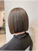切りっぱなしボブ/ぱつっとボブ/ワンレンボブ