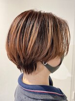 サロンドジョー(salon de joe) ショート×オレンジブラウン TAKUYA