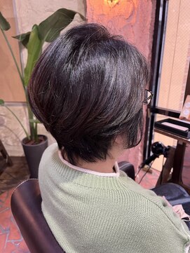 ロッソバイアルター 鎌取(ROSSO by aL-ter) ☆ グレージュカラー/ボブウルフ/ココアベージュ☆  中山実