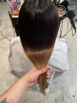 アリーズ(ALLYS) 圧倒的ツヤ感の髪質改善トリートメント◎