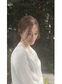 大人ポニーテール
