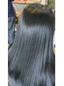 髪質改善　黒髪ブラック艶カラー9590円→8590円