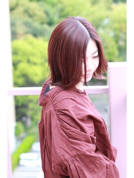 ビアージュ(Viage) #ブリーチなし #ピンク #ピンクブラウン #外はね