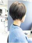 ステップボーンカット×白髪ぼかしカラー