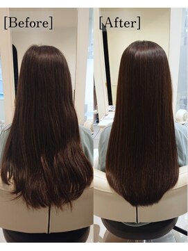 アッシュ 西荻窪店(Ash) 縮毛矯正 BEFORE&AFTER