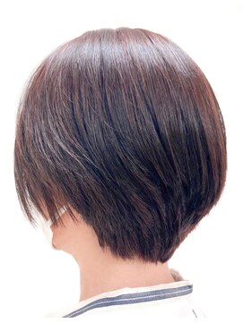 黄ぐまくん美容室 ショートレイヤー