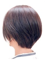 黄ぐまくん美容室 ショートレイヤー