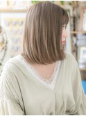 ■グレーベージュ小顔前下がり大人ボブ201-3★上尾20代30代40代