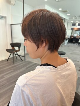 ビューエヒメ(VIEW EHIME) 大人ラフウェーブ20代30代40代ボブブラウンスウィングショート