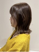 ヘアーエポック(hair epoque) 大人美人/外ハネボブ/春カラー/くびれミディアム/20代30代
